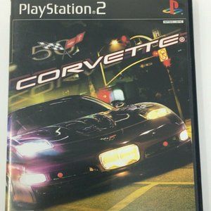Corvette (Sony PlayStation 2, 2004) Complete with Manual